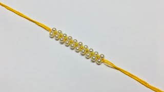 How To Make Beautiful Rakhi At Home | DIY | Rakhi Making Ideas For Raksha Bandhan screenshot 1