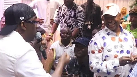 Hear What Pasuma Tells Mc Oluomo that makes him Happy at Alariwo Party