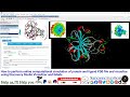 Online computational simulation of Protein and visualise using Discovery Studio Visualizer and iMods