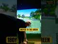 Can Chad hit the green from the rough from here? #golf #golfsimulator #vlog #shorts #golfvx