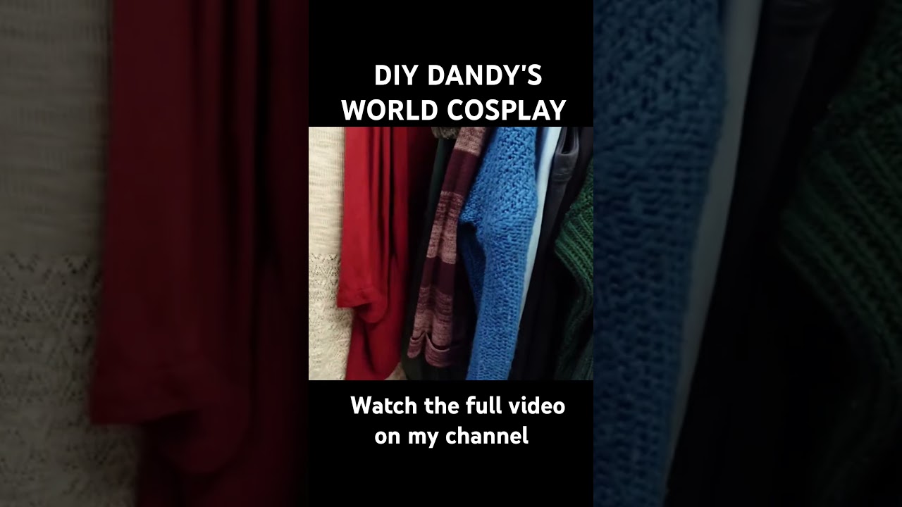 DIY Dandy's world cosplay #dandysworld #roblox #gaming