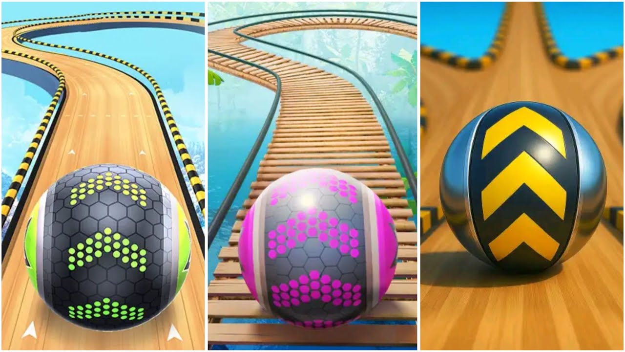 Going Ball speed run challenge Vs Rollance Adventure Vs  Super Rolling Balls 🎱 Walkthrough SpeedRun 