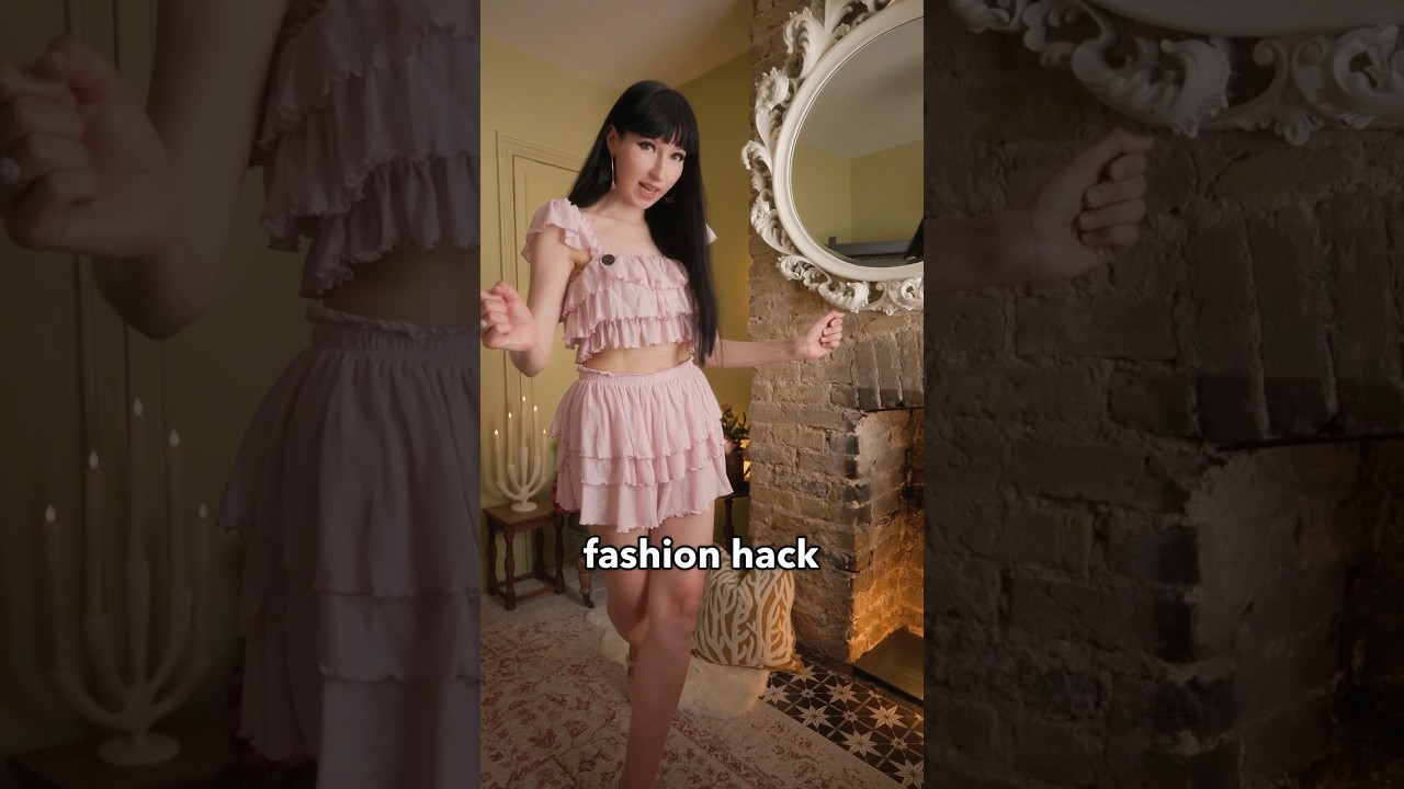 Ad A quick and easy fashion hack to balance your outfit 