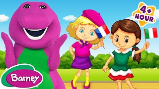 Download Lagu Barney Explores New Cultures and Languages | Accepting Differences | Barney the Dinosaur MP3