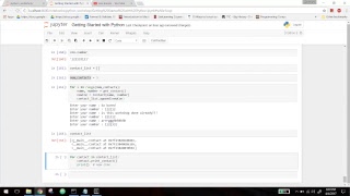 Python Workshop Profile