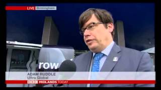 BBC Midlands Lunchtime News report on Pod at the Base Birmingham Event