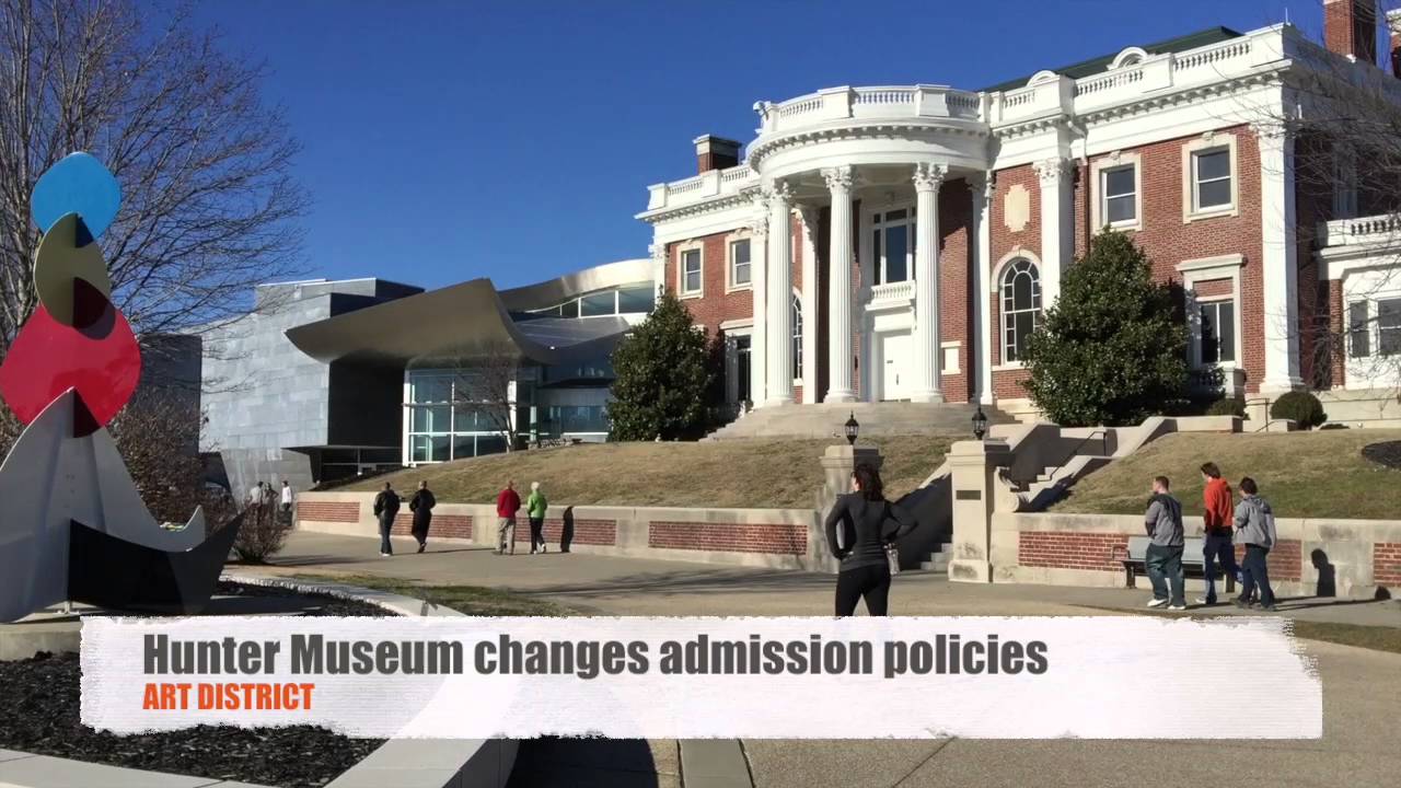 art museum princeton Hunter Museum of American Art changes Chattanooga admission rules