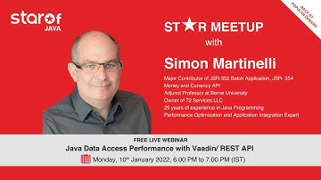 "Java Data Access Performance in Combination with Vaadin  REST API”