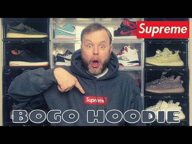 Supreme Supreme Box Logo Hooded Sweatshirt (FW21) Charcoal 