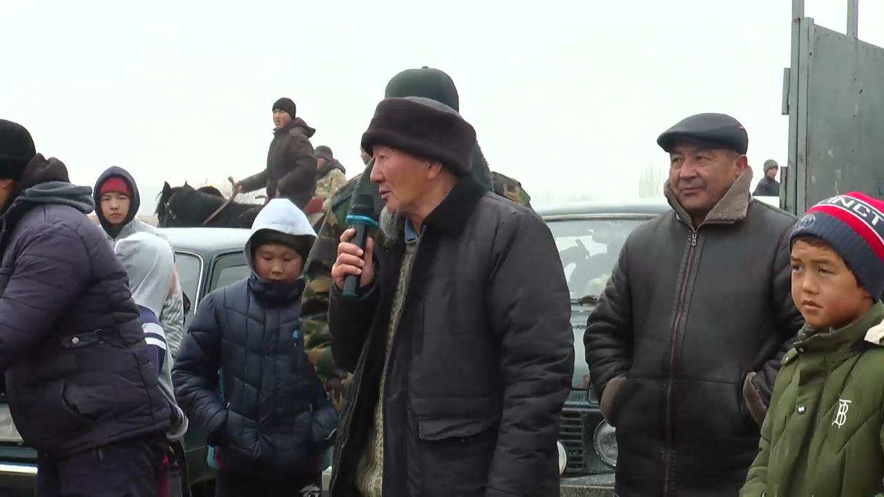 Город Талас облусунун Кен арал айылынан көк бөрү ынтымак ойну 2021г.