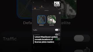 MapQuest update reveals automated license plate reader networks