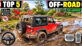 Top 5 Offroad Games For Android | Offroad Car Driving Games For Android | New Games 2024