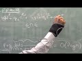 Algorithmique/ Complexité spatiale (PART 2)