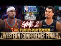 🔴OKC VS SPURS │ WEST FINALS Game 2 - 2026 NBA PLAYOFFS Play-By-Play Reaction & Scoreboard