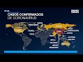 MORTES POR CORONAVÍUS SE ESPALHA PELO MUNDO.