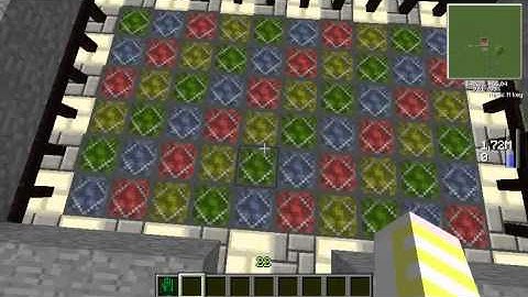 Minecraft Technic Rednet disco dancefloor