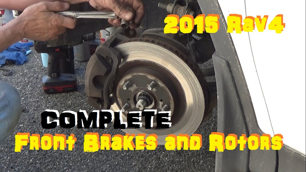 Return of the Rav4 Front Brakes, Rotors, and Reconditioning YouTube