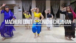 Madhuri Dixit | Sunidhi Chauhan - Aaja Nachle | Belly Dance Choreography