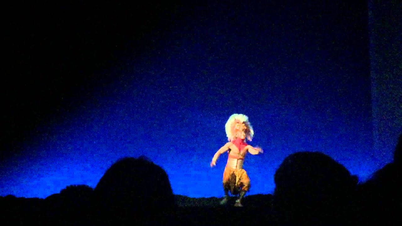 Carlos Rivera en Rey león el musical México