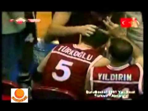 Türkiye-Almanya Eurobasket 2001 Yarı Final