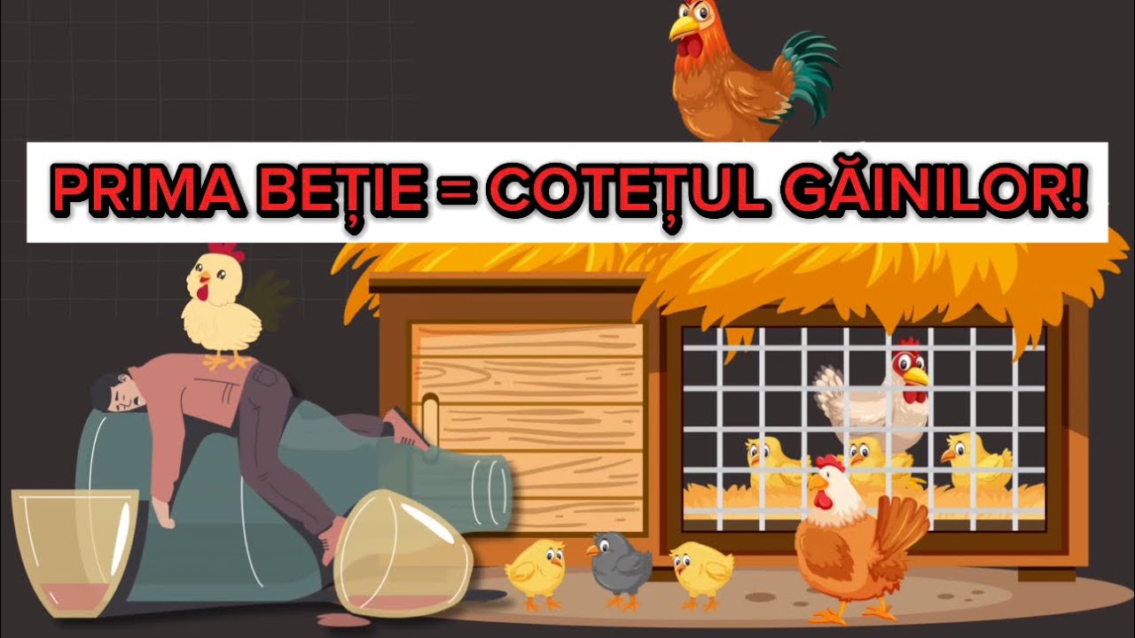 Am dormit în cotețul găinilor după prima beție! 🐔🍷🤣