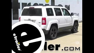 etrailer | Trailer Hitch Installation  2015 Jeep Patriot  Curt