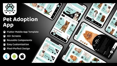 FurNest - Pet Shop eCommerce Flutter Mobile App Template | Android & iOS UI Kit