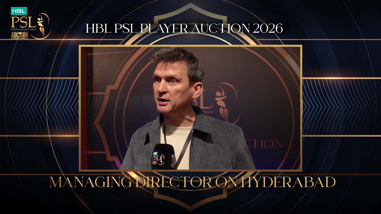 Managing Director Wisden on Hyderabad  Collaboration and his first time visiting Pakistan MX1U