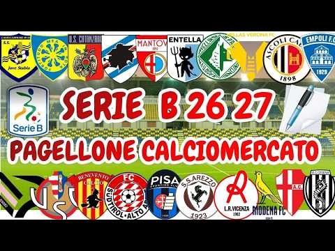 SERIE B TRANSFER MARKET REPORT CARD 2026/2027‼️ PALERMO ON TOP‼️ JUVE STABIA PISA MANTOVA ...