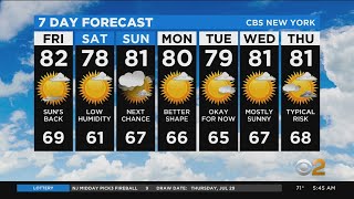 New York Weather: 7/30 Friday Morning CBS2 Weather Headlines