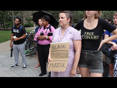 Black Students for Revolution rally - YouTube