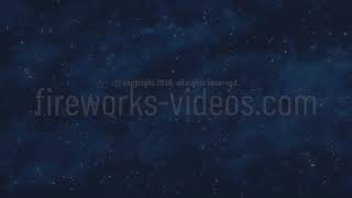 [4k] Twinkling Stars Starry Night Sky With Animated Clouds (75 sec.)