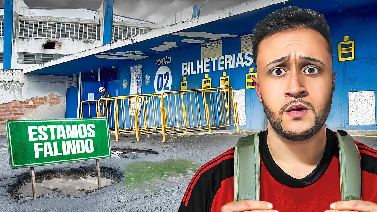 AVALIEI O ESTÁDIO DE UM CLUBE QUE QUASE FALIU!