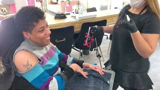 Nikki Gets PAINTed at Nail Bar