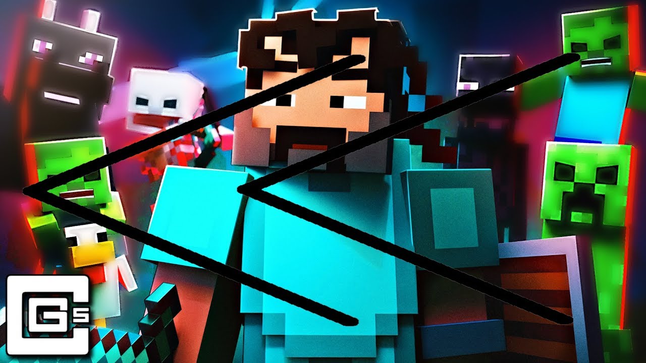 Reverse CG5 - Hold The Mine (Minecraft Song Music Video)