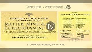 MATTER, MIND & CONSCIOUSNESS  :