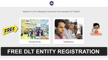 FREE Entity Registration on DLT Platform | JIO DLT Registration