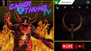 Quake Remastered | Hard Stream #1 | Chthon & the Dimensions of the Doomed