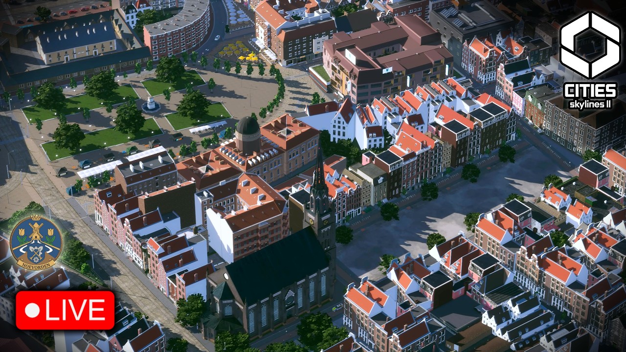 Detailing a Huge Dutch City in Cities Skylines 2