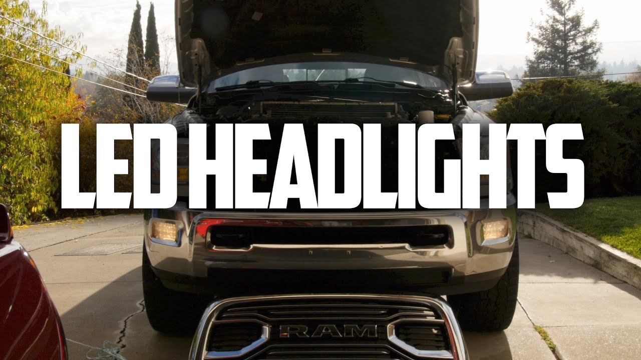 LED headlights for the CUMMINS? AUXBEAM