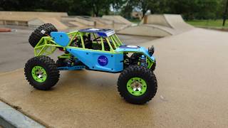 Flying Fox upgraded WLToys 12428  (2.4ghz, 2s lipo, 2-3s 45a esc, brushless 4370kv (9T) motor)