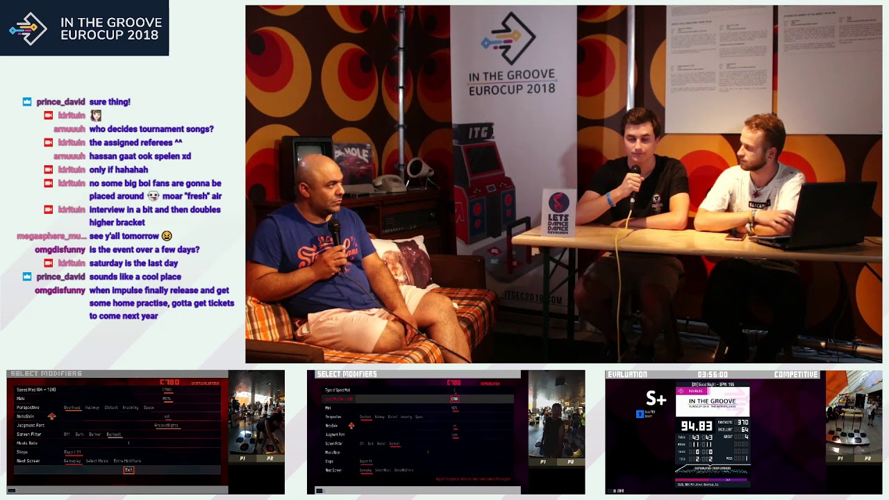 ITG EuroCup 2018 - Doubles Upper Bracket - FULL TOURNAMENT (In The Groove)