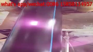 YQC Automatic Continuous PE Pipe Production Line Flying Laser Marking Video YF30F Laser Printer