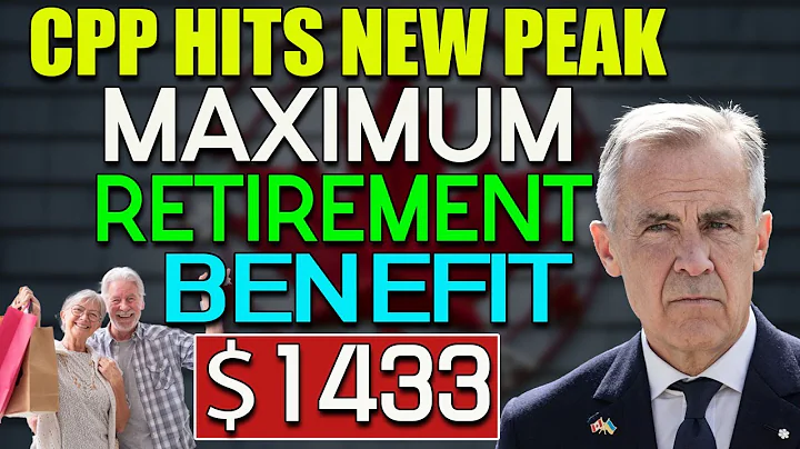 CPP Hits New Peak: Maximum Retirement Benefit Reaches $1,433/Month