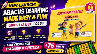 Best Abacus Learning and Practice Book in India