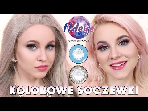 Kolorowe Soczewki Kontaktowe ttdeye * wskazówki - jak wybierać, przegląd modeli * Candymona