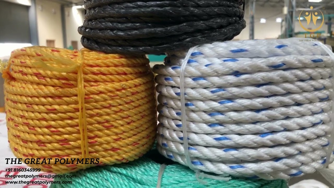 Polypropylene Rope: Your Solution, Straight from India 