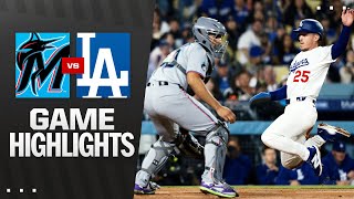 Marlins vs. Dodgers Game Highlights (4/29/25) | MLB Highlights