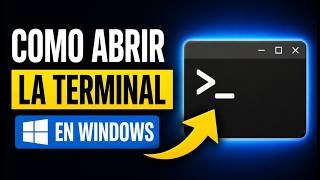 Como Abrir la Terminal en Windows