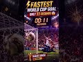 ⚡ FASTEST WORLD CUP GOAL EVER!In 2002, Hakan Şükür shocked the world #football #fifa #worldcup